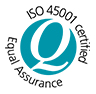 Equal Assurance Services ISO 45001 Badge